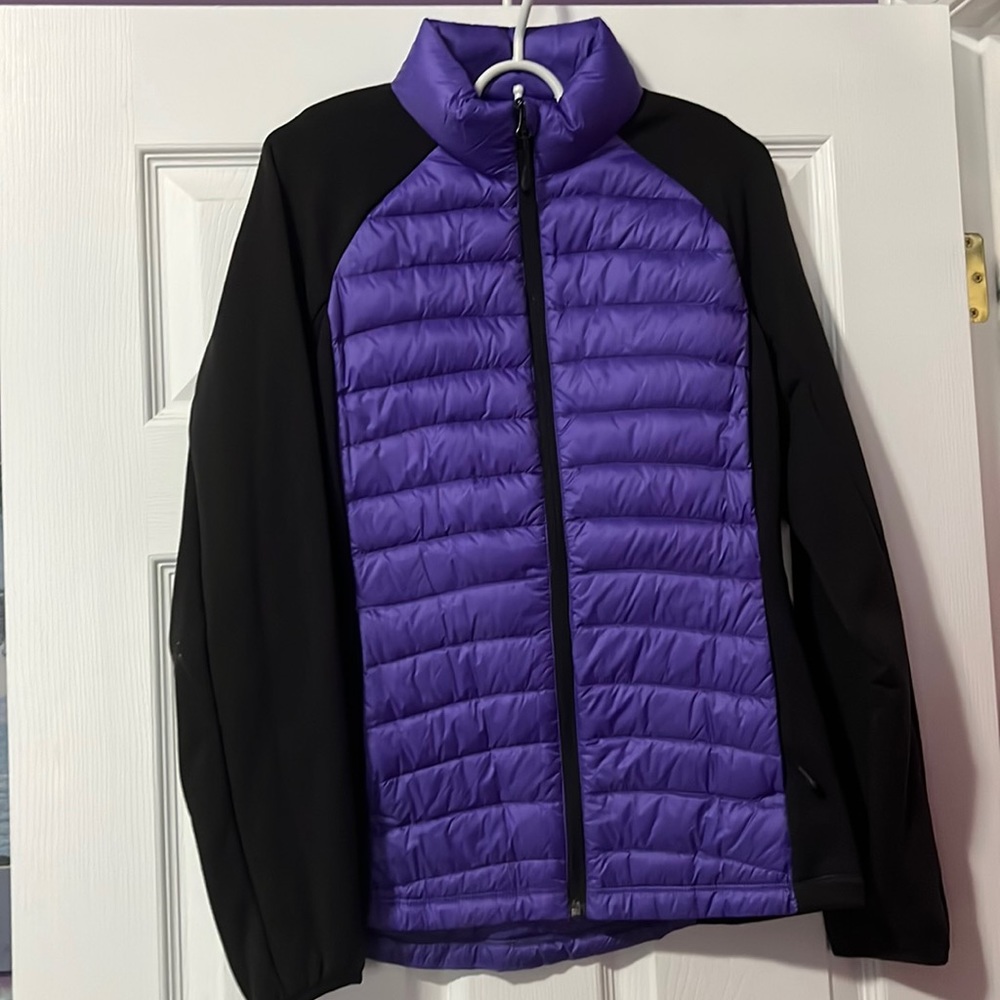 Warm jacket- perfect for cool temperatures
